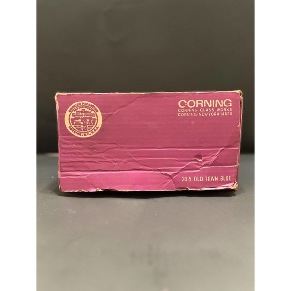 Vintage Corelle Livingware Old Town Blue, 20 Piece Dinner Set, New In Original B - Picture 2 of 11